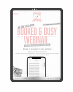 Replay video* BOOKED & BUSY WEBINAR REPLAY*** Lizzy Lash