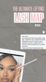 The ULTIMATE Lash Lifting Map Guide Lizzy Lash