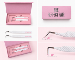 The Perfect Pair Tweezer Set Lizzy Lash