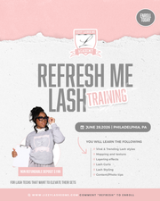 Refresh Me | Intimate Group Training (deposit) Lizzy Lash